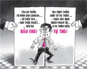 Người phạm tội tự thú, đầu thú quy định Bộ luật tố tụng hình sự 2015